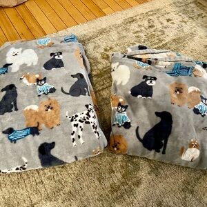 The Big One Dog Print Blankets